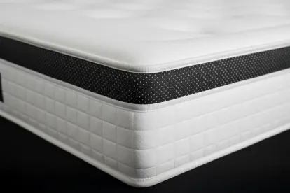Ensemble Matelas Sommier 140x200 cm - Sommier Blanc (en kit) - Privilège