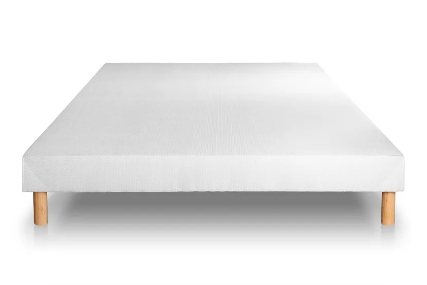 Ensemble Matelas Sommier 140x200 cm - Sommier Blanc (déjà monté) - Supérieur