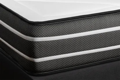Matelas 80x200 cm Ressorts ensachés et Mémoire de forme - Exclusive