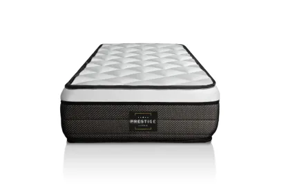 Ensemble Matelas Sommier 80x190 cm - Sommier Blanc (déjà monté) - Suite