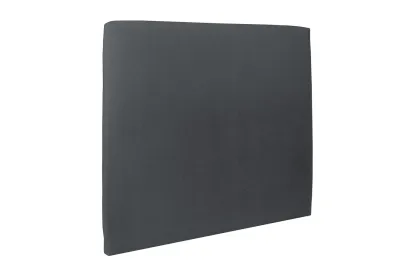 Tête de lit 160 cm Tapissée - Tissu Velours Gris Anthracite