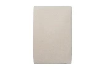 Tête de lit 90 cm Tapissée - Tissu Bouclette Beige Clair