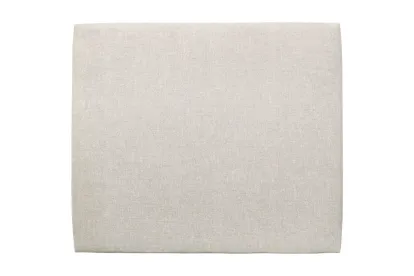 Tête de lit 200 cm Tapissée - Tissu Toile Natté Beige Clair